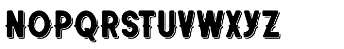 Piston Lover Shadow Font UPPERCASE