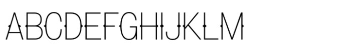 Pitmaster Thin Font UPPERCASE