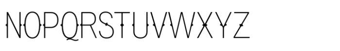 Pitmaster Thin Font UPPERCASE