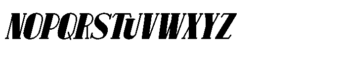 Pitolia Italic Font UPPERCASE