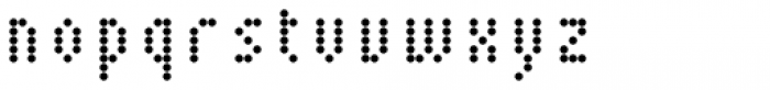 Pixa Circle 111 Font LOWERCASE