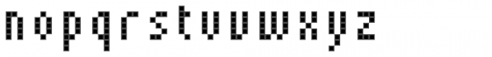 Pixa Square 111 Font LOWERCASE