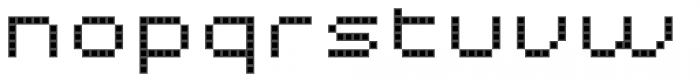 Pixa Square 141 Font LOWERCASE