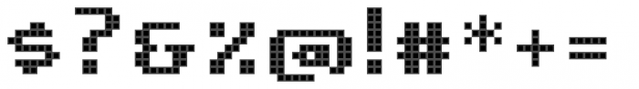 Pixa Square 232 Font OTHER CHARS