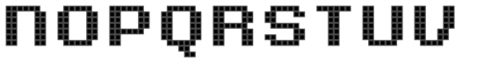 Pixa Square 232 Font UPPERCASE