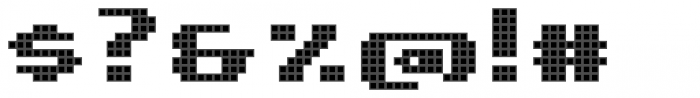Pixa Square 333 Font OTHER CHARS