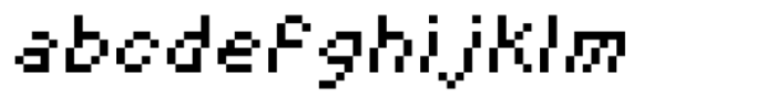 Pixam Pixel Italic FONT