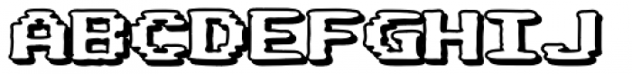 Pixel Arcade Cartridge Font UPPERCASE