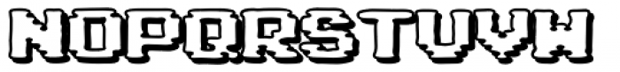Pixel Arcade Cartridge Font UPPERCASE
