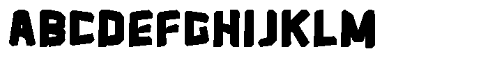 Pixel Breaker Font UPPERCASE