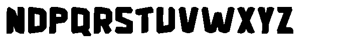 Pixel Breaker Font UPPERCASE