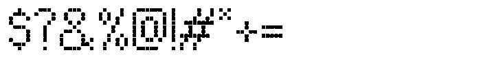 Pixel Byte 2 nd Vers Regular Font OTHER CHARS
