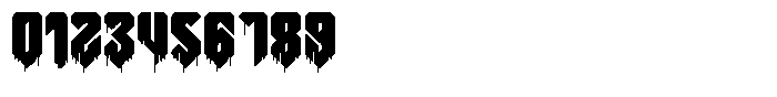 Pixel Demon Flowing Font OTHER CHARS