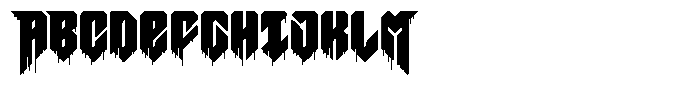 Pixel Demon Flowing FONT