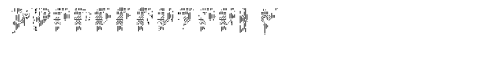 Pixel Demon Pattern FONT