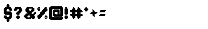 Pixel Game Standart Font OTHER CHARS