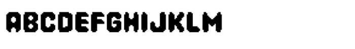 Pixel Game Standart Font UPPERCASE