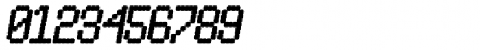 Pixel Gantry AOE Bold Italic Font OTHER CHARS
