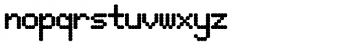 Pixel Gantry AOE Bold Font LOWERCASE