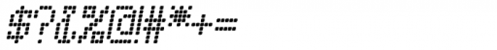 Pixel Gantry AOE Italic Font OTHER CHARS