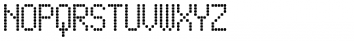 Pixel Gantry AOE Font UPPERCASE