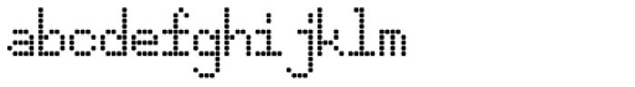 Pixel Gantry AOE Font LOWERCASE