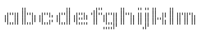 Pixel Grid All styles variable Line Down M FONT