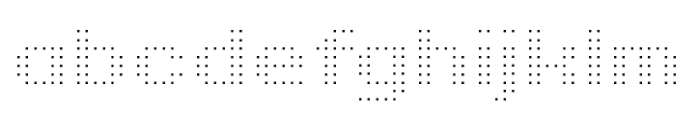 Pixel Grid All styles variable Square M FONT