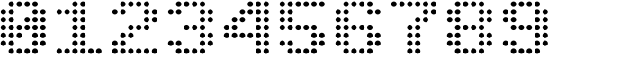 Pixel Grid Circle Reg M Font OTHER CHARS
