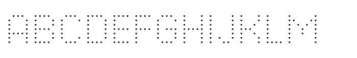 Pixel Grid Heart Li S Font UPPERCASE