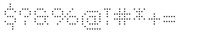 Pixel Grid Heart Norm S Font OTHER CHARS