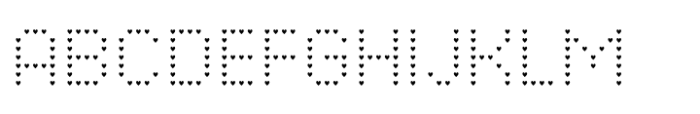 Pixel Grid Heart Norm S Font UPPERCASE
