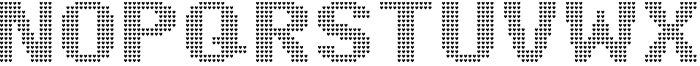 Pixel Grid Heart Norm XL Font UPPERCASE