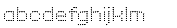 Pixel Grid Heart Reg S FONT