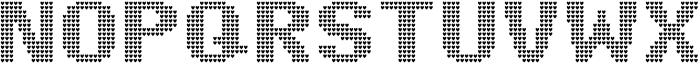 Pixel Grid Heart Reg XL Font UPPERCASE