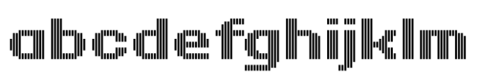 Pixel Grid Line Down Li XL FONT