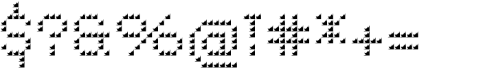 Pixel Grid Plastic Bold S Font OTHER CHARS