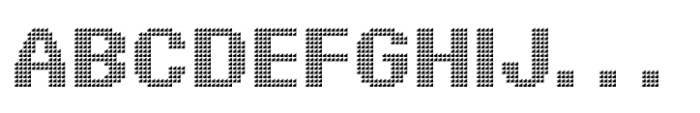 Pixel Grid Plastic Bold XL Font UPPERCASE