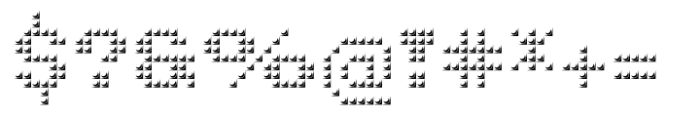 Pixel Grid Plastic Norm M Font OTHER CHARS
