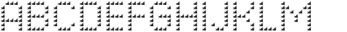 Pixel Grid Plastic Norm S Font UPPERCASE