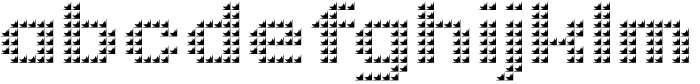 Pixel Grid Plastic Reg M FONT