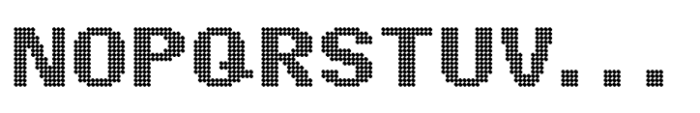 Pixel Grid Point Bold XL Font UPPERCASE