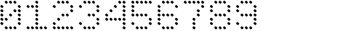 Pixel Grid Point Reg S Font OTHER CHARS