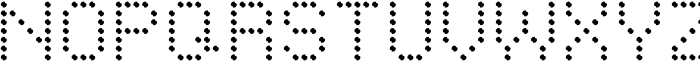 Pixel Grid Point Reg S Font UPPERCASE
