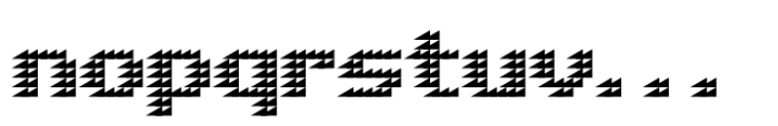 Pixel Grid Quick Li M Font LOWERCASE