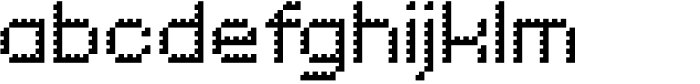 Pixel Grid Shadow Mid S FONT