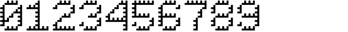 Pixel Grid Shadow Norm S Font OTHER CHARS
