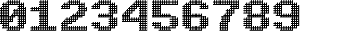 Pixel Grid Shadow Norm XL Font OTHER CHARS