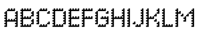 Pixel Grid Shadow Reg S Font UPPERCASE