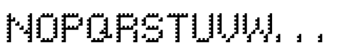 Pixel Grid Shadow Reg S Font UPPERCASE